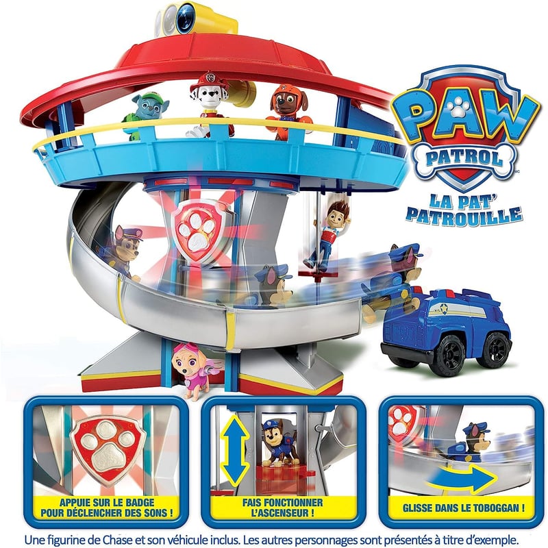 SET DE JUEGO PAW PATROL TORRE DE CONTROL