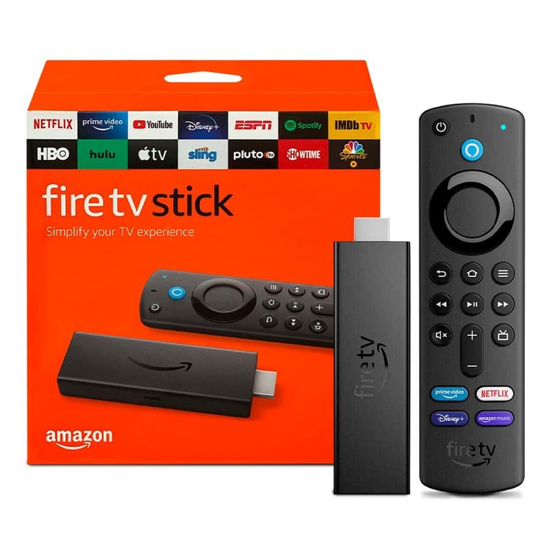 AMAZON - Fire TV Stick 3ra Gen with Alexa Voice Remote 3ra Gen - Negro