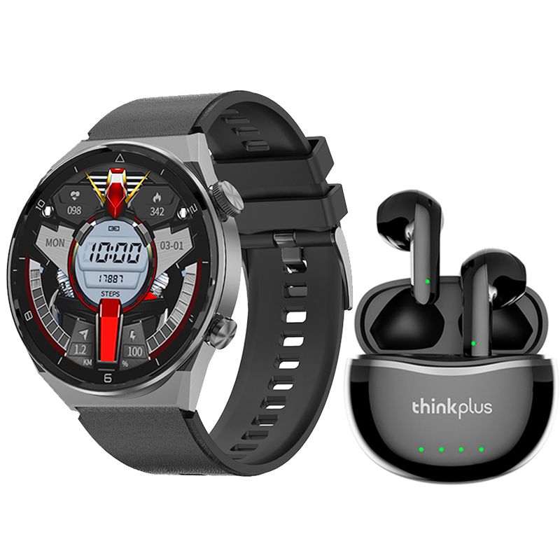 LENOVO - Audífonos Lenovo X16 De Tws Audífonos y Toumi Watch DT3 Pro Max