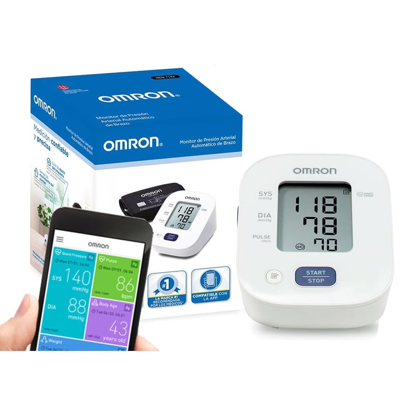 TENSIOMETRO DIGITAL DE BRAZO OMRON 7121 OMRON | falabella.com