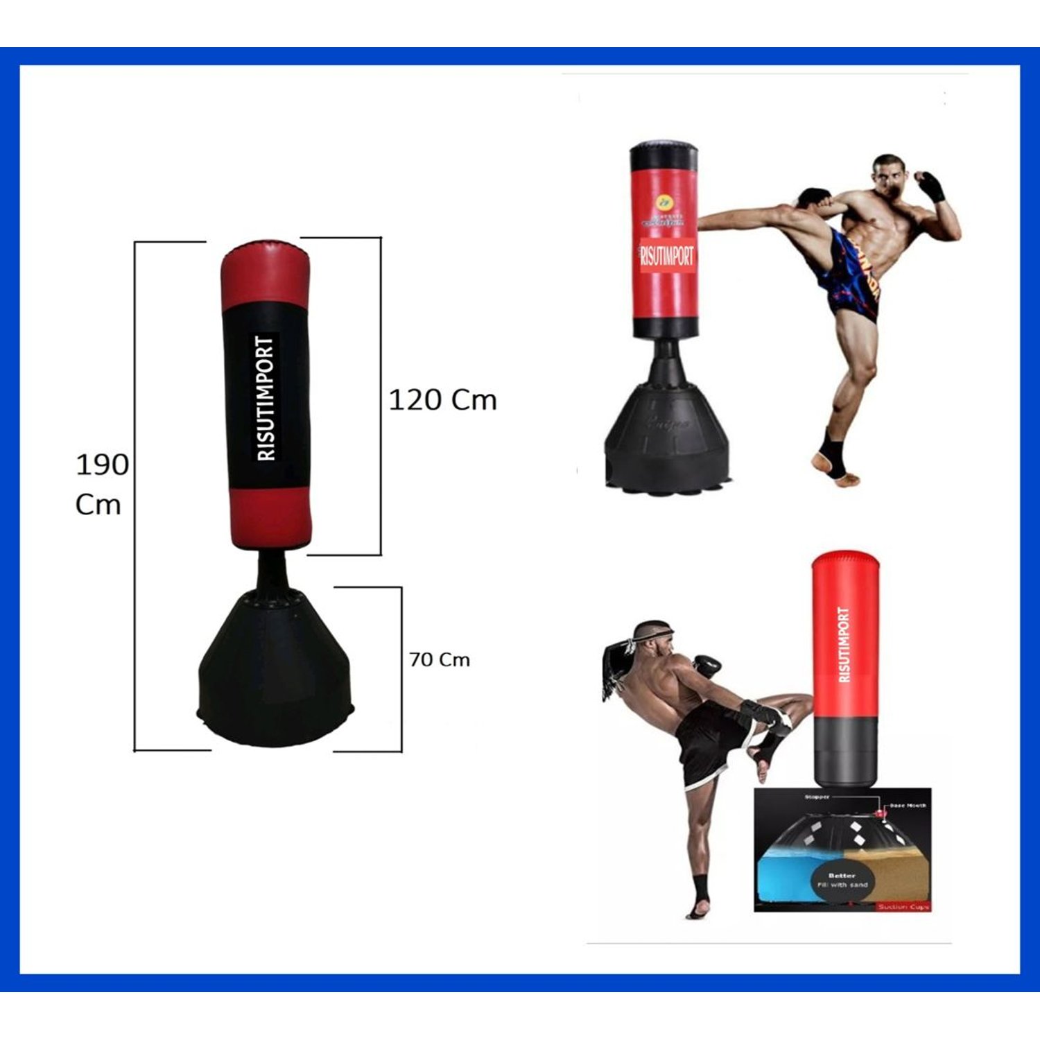 Bolsa de boxeo de piso shop