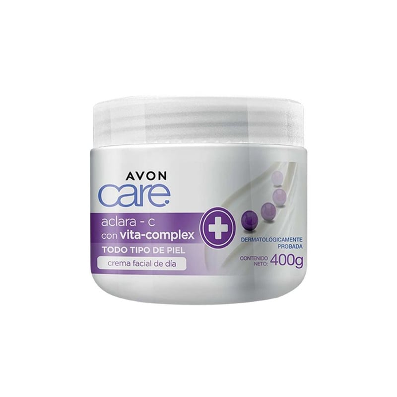 AVON - Crema Facial Aclaradora Día 3 En 1 Avon Care 400g