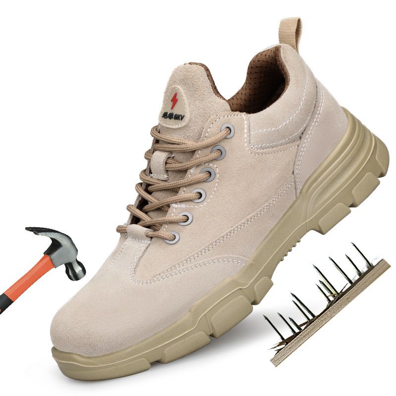 Zapatillas De Seguridad Con Puntera De Acero Para Hombre Y Mujer - Antideslizantes, Transpirables Y Cómodas