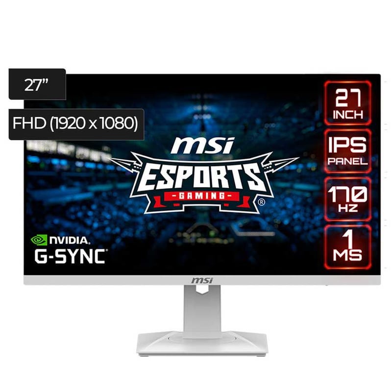 MSI - Monitor MSI Optix G274RW 27" Full HD IPS 170hz 1 ms G-Sync