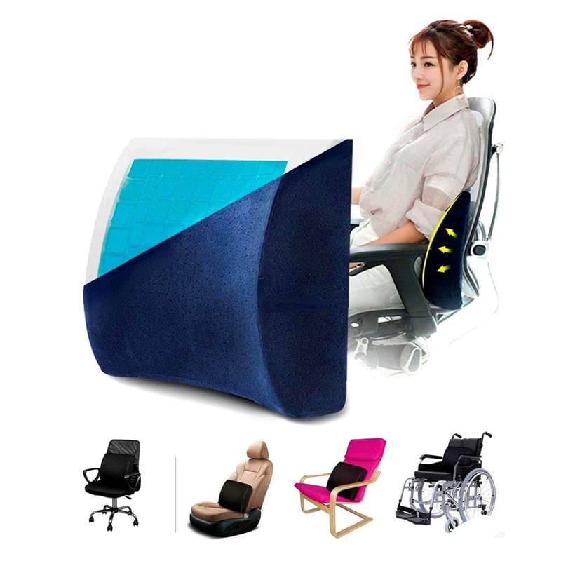 Cojin Lumbar con Gel para Auto y Oficina Sodimac Peru