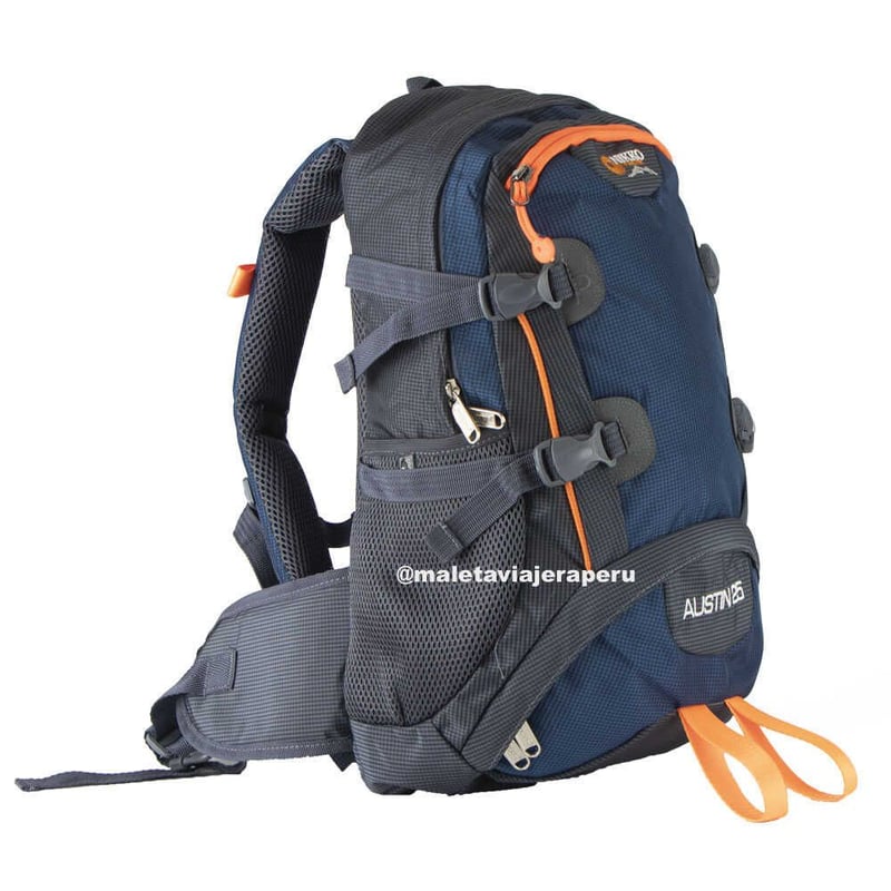 Mochila Outdoor Austin 25 litros Trekking Montana Acero GENERICO falabella