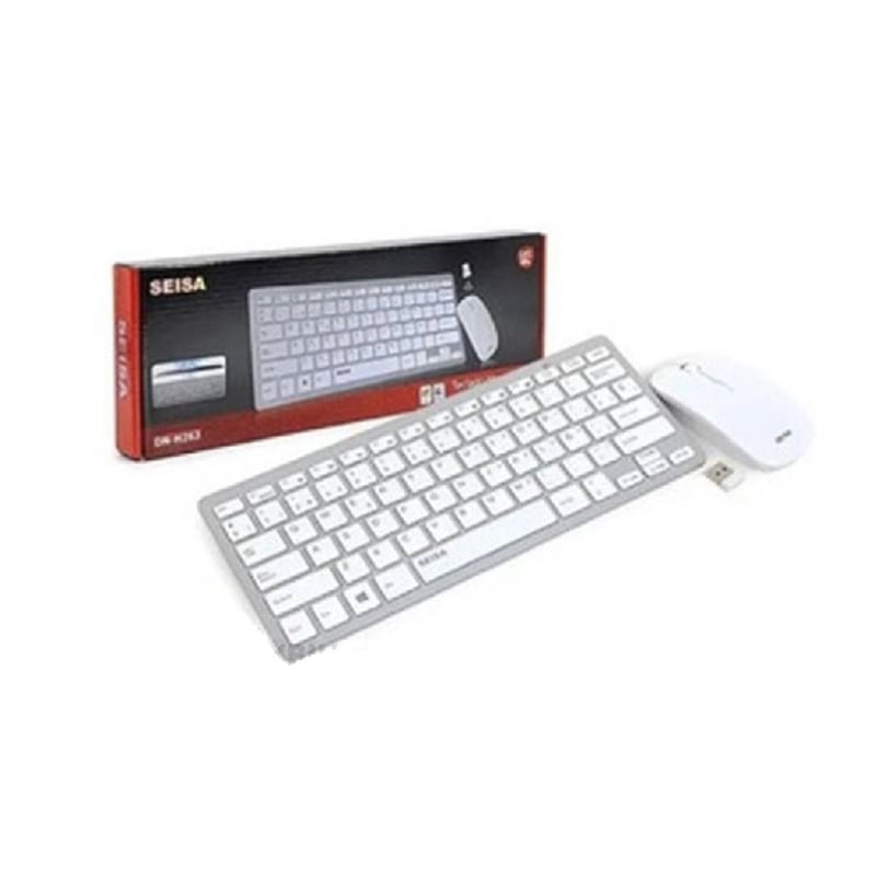Kit Teclado Y Mouse Inalambrico USB Seisa DN H263 SEISA falabella