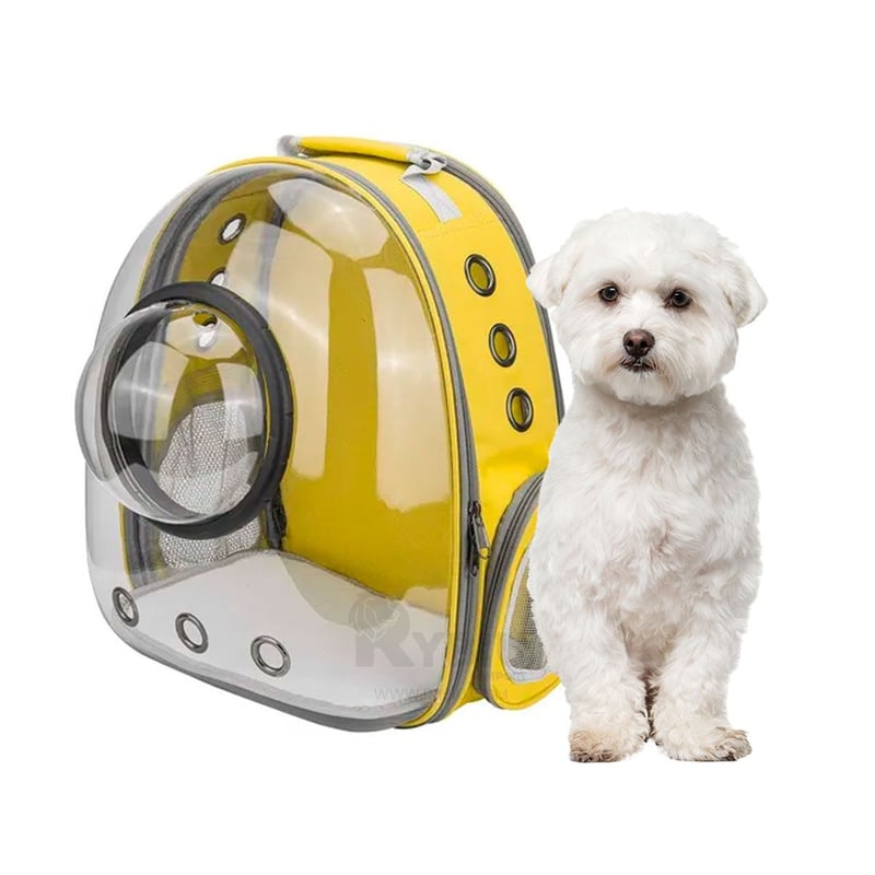 Morral para Mascotas Color Amarillo Transportable GENERICO falabella