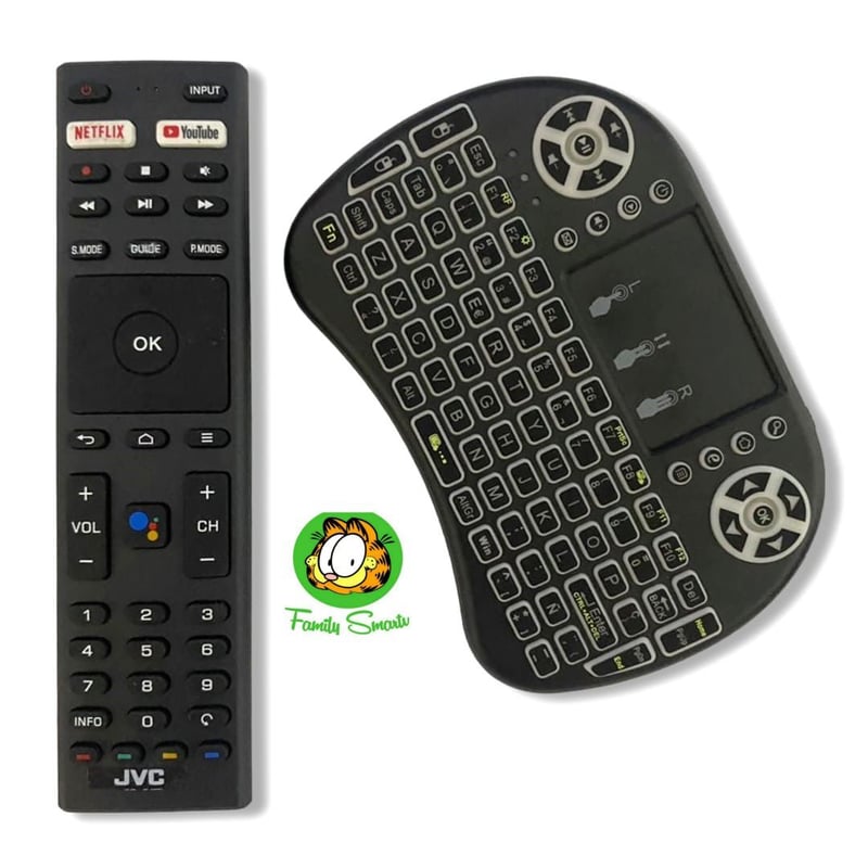 Control Remoto Para Tv Jvc Lt 58kb618 Mini Teclado UNIVERSAL falabella