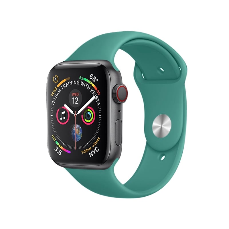 Correa Compatible Con Apple Watch 38mm 40mm Colores Verde Pino GENERICO falabella
