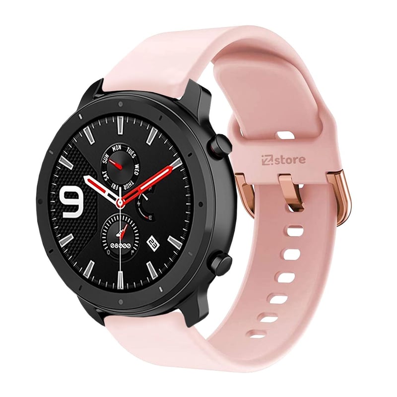 Correa Compatible Con Amazfit GTR 47mm Rosado Hebilla 22mm GENERICO falabella