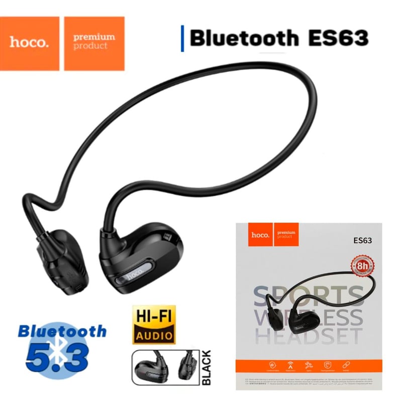 HOCO - Audifono Bluetooth 5.3 Auriculares inalámbricos alta calidad HOCO ES63