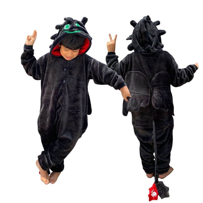 Pijama de dragon chimuelo hotsell