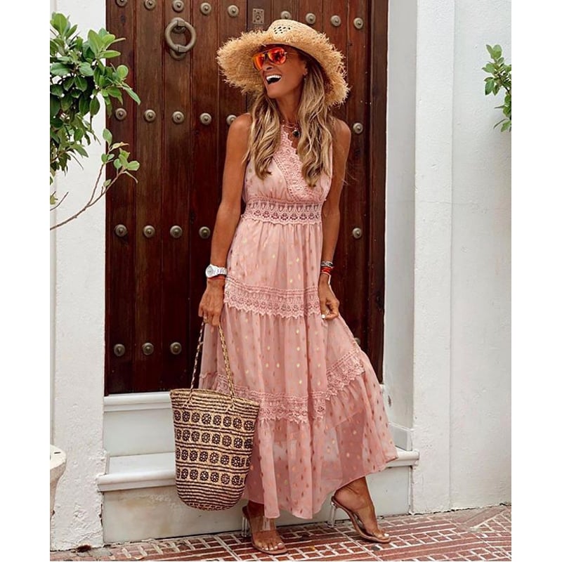 Vestido maxi verano shop