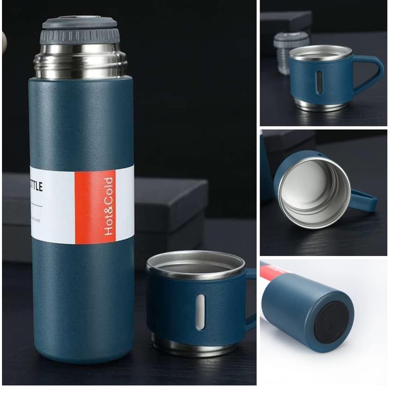 Termo De Acero Inoxidable De 320ml Para Bebé - ¡Con Pantalla LED Que Te Muestra La Temperatura!