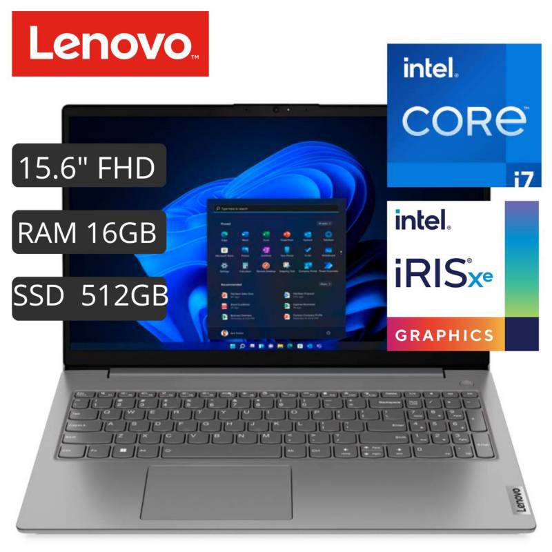 LENOVO - LAPTOP LENOVO V15 G4 15.6"FHD TN I7 13VA 16GB DDR4 512 GB