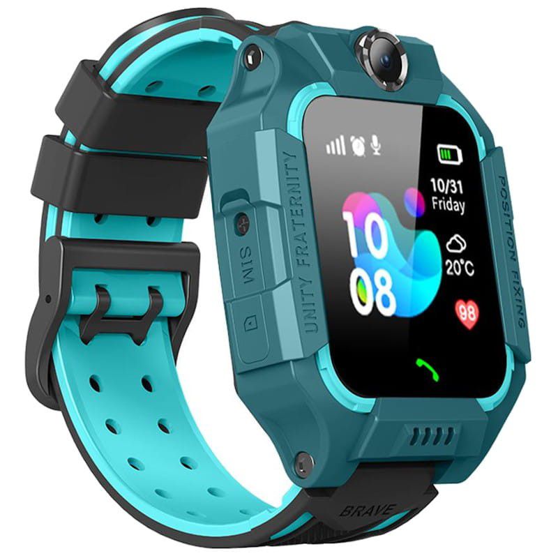 Smartwatch para ninos Q19 Verde Con Tarjeta SIM Chip OEM falabella
