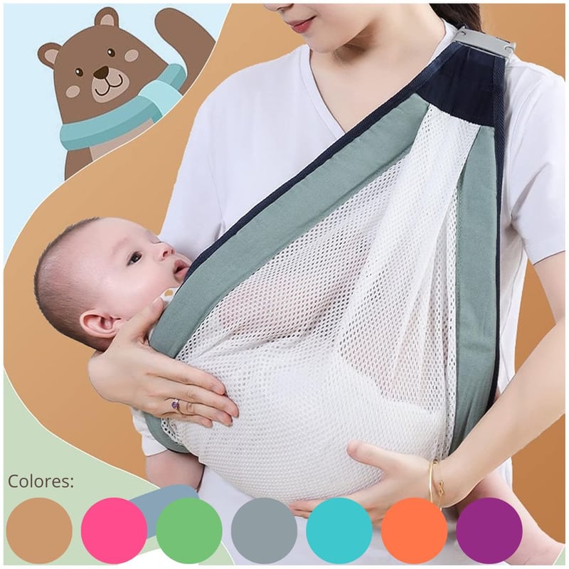 Portabebes portatil para recien nacidos bebes y ninos pequenos INSPIRA falabella