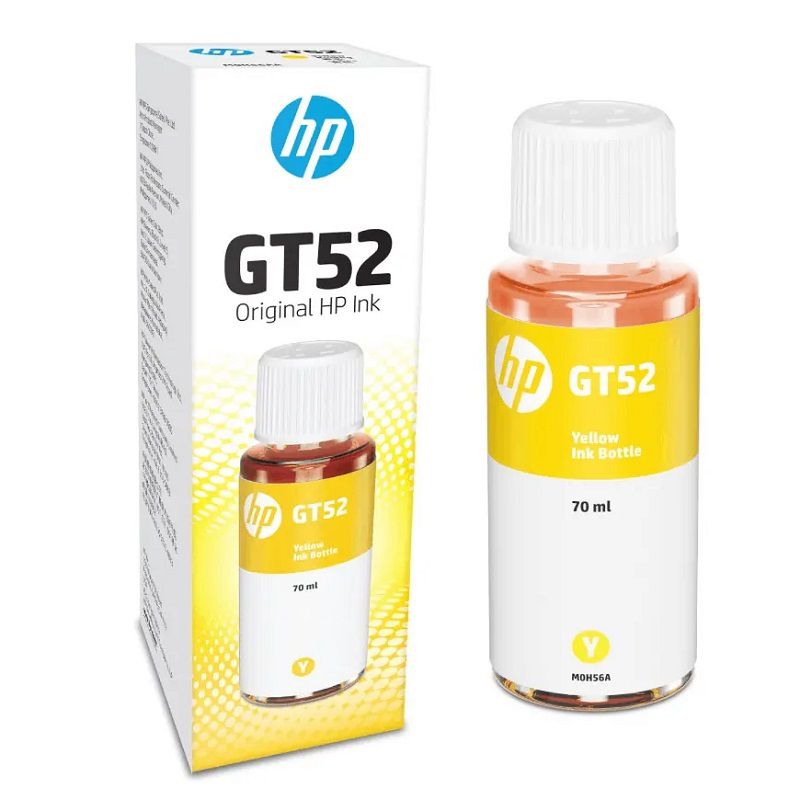 HP - Botella De Tinta Hp Gt52 M0h56al Color Amarillo