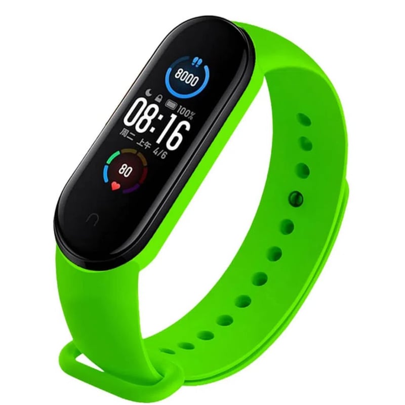 GENERICO - Correa Para Xiaomi Mi Band 7- verde manzana