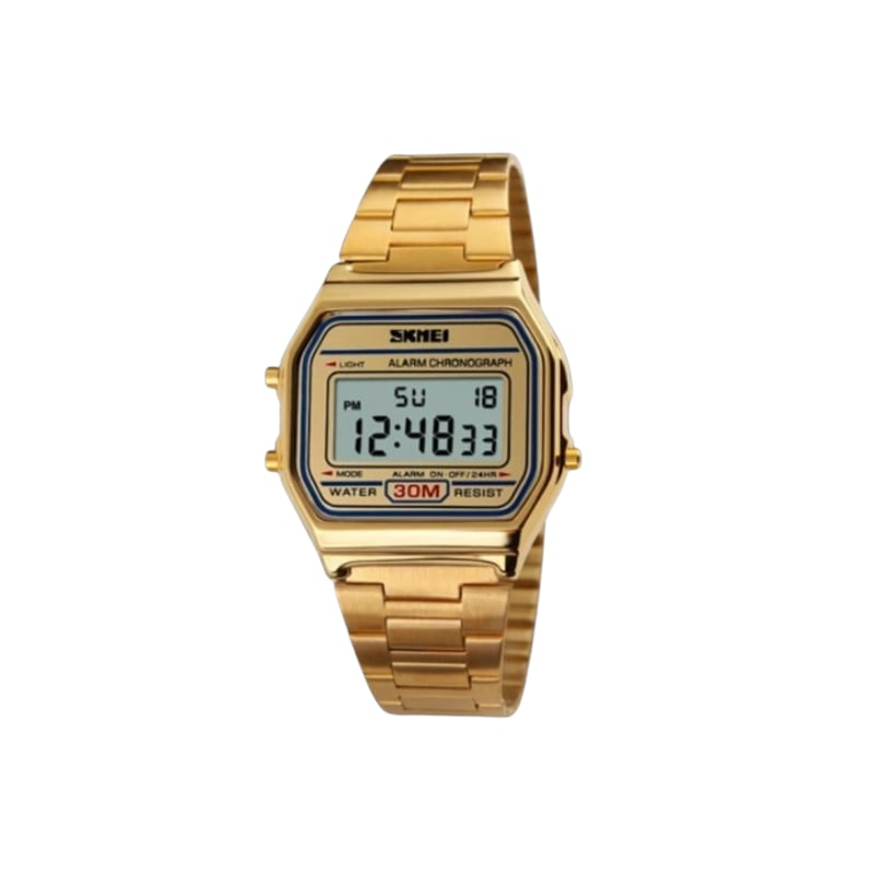 SKMEI - Reloj Skmei 1123 Digital Dorado