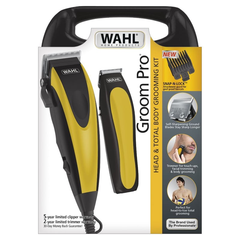 Cortadora de cabello y barba groom pro wahl
