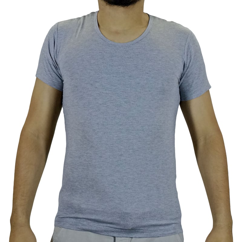 Polo Moda Lycrado Para Hombre - Plomo GENERICO | falabella.com