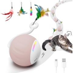 IMPORTADO MC - Pelota Inteligente Para Gatos Juguete 360° para gatos