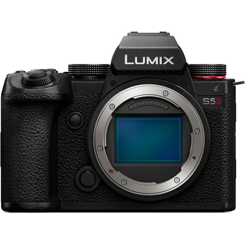 PANASONIC - Panasonic Lumix DC-S5M2 Cámara Solo Cuerpo Caja De Kit - Negro