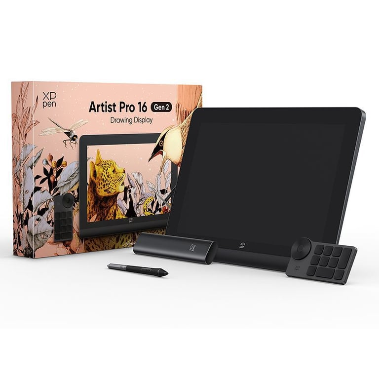 XP Pen 16K Artist Pro 16 2.ª Gen Pantalla gráfica Com teclado 16
