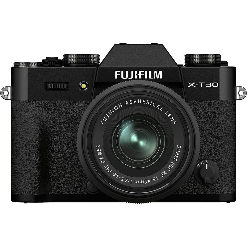 FUJIFILM - Fujifilm X-T30 II Sin Espejo Cámara Kit Con 15-45mm Lente- Negro