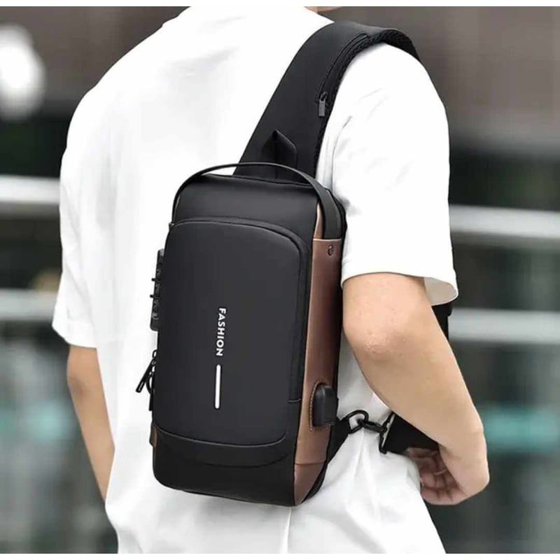 Mochila Tipo Morral Elegante de Hombre Sport Pechera Alta Calidad