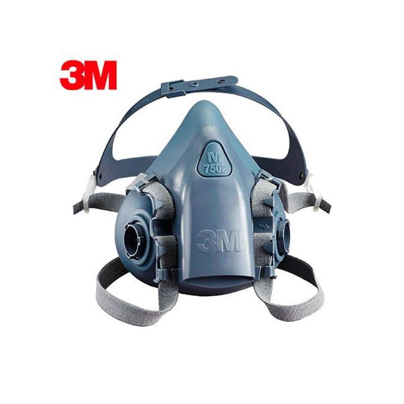 3M - RESPIRADOR DE MEDIA CARA 3M 7502 TALLA M