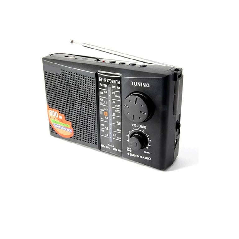 Radio Portatil AM FM Retro Vintage Parlante Bluetooth Mp3 Recargable ...