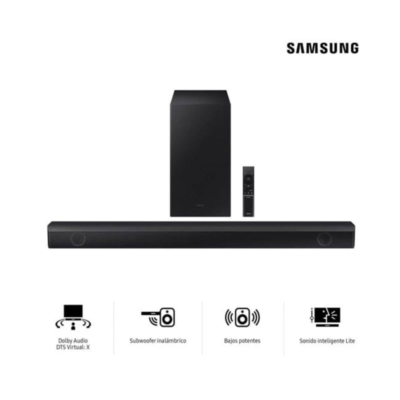 SAMSUNG - Soundbar Samsung 310 Watts con Bluetooth HW-C450/PE 2.1 CH