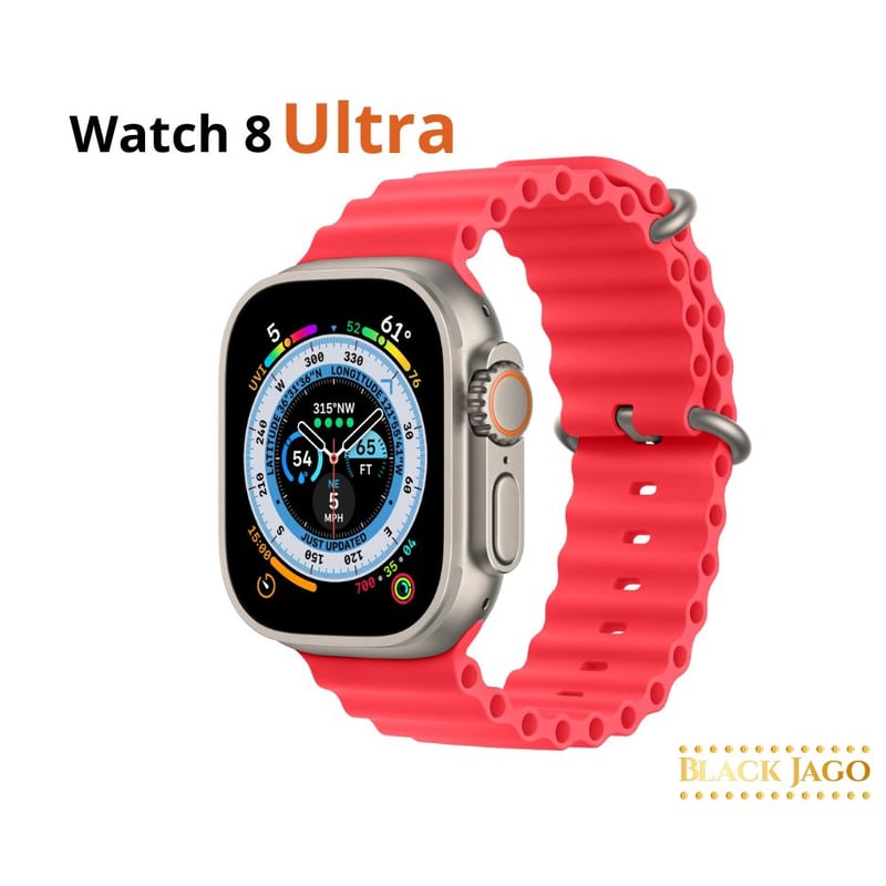 Smartwatch Watch 8 Ultra Reloj inteligente Gama Alta Rojo GENERICO falabella