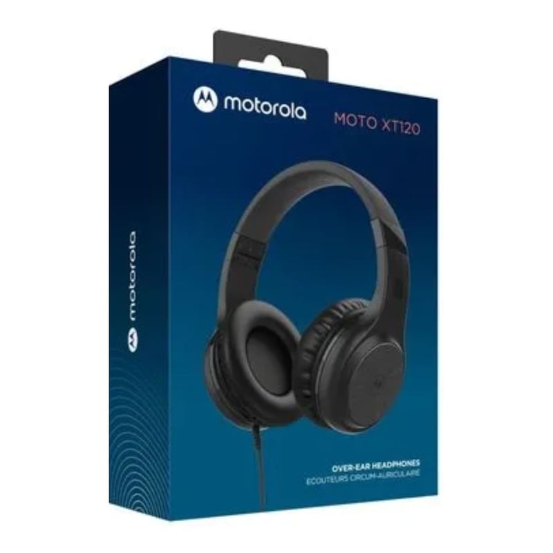 Motorola Moto XT120 Audifono Over Ear Aislamiento Pasivo de Ruido MOTOROLA falabella