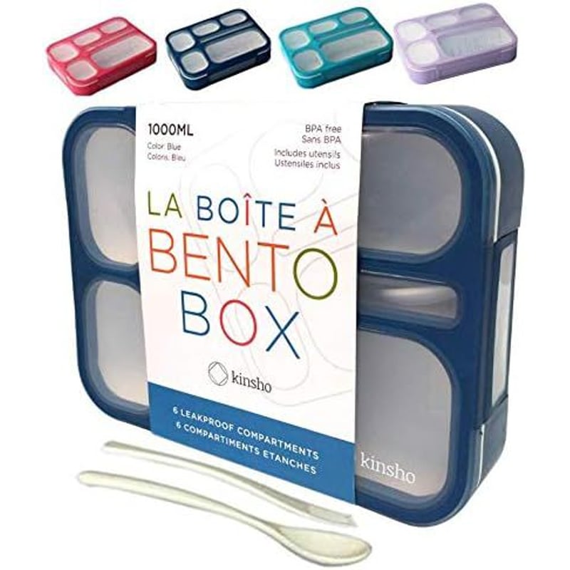 GENERICO - Lonchera hermética BENTO BOX  Kinsho para niños y adultos