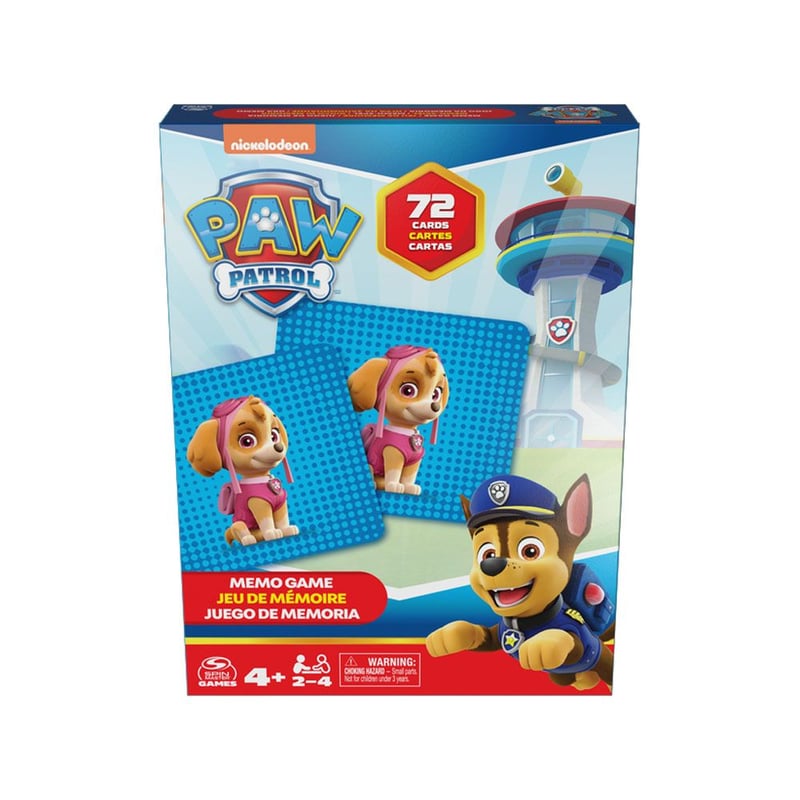 Juego de Memoria Paw Patrol 72 Pzas PAW PATROL falabella