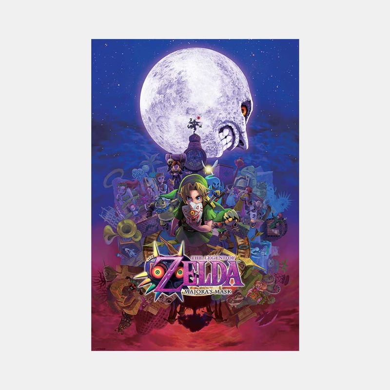 POSTER - THE LEGEND OF ZELDA - MAJORAS MASK GENERICO | falabella.com