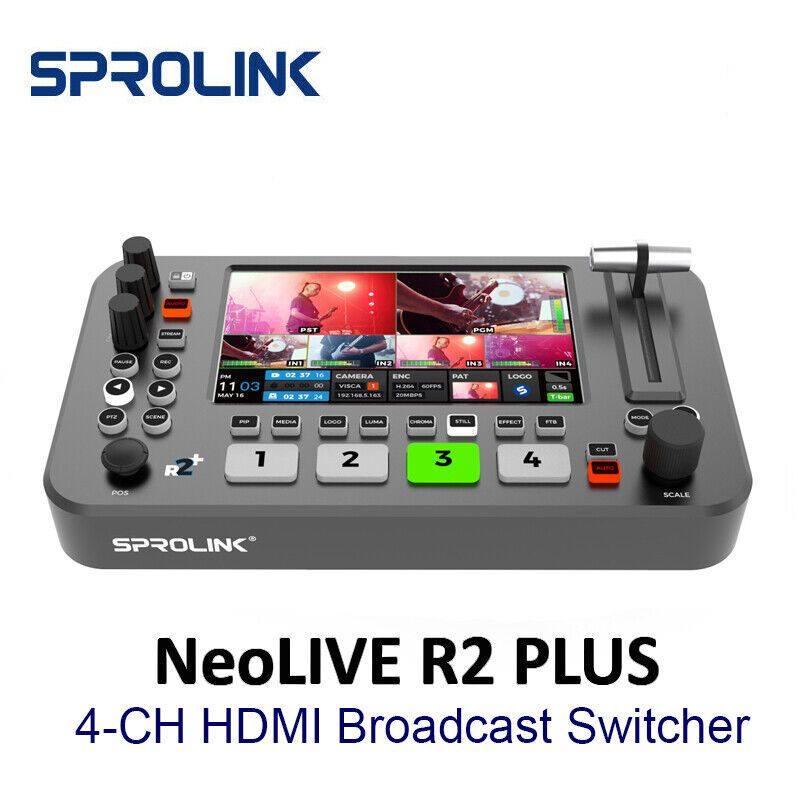 Sprolink Neolive R2 Plus Mezclador de Video para Streaming GENERICO ...