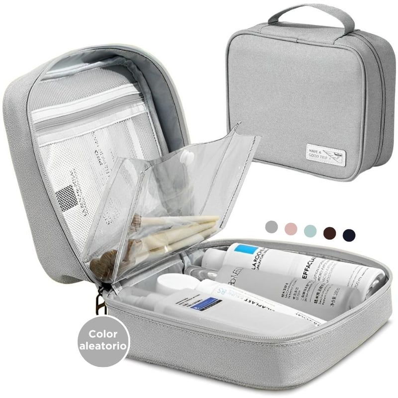 Organizador De Maquillaje Bolsa De Aseo Neceser De VIaje Para