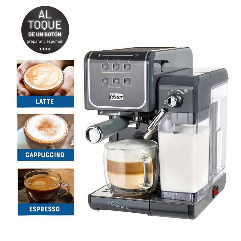 OSTER - Cafetera Oster® PrimaLatte Touch BVSTEM6801M