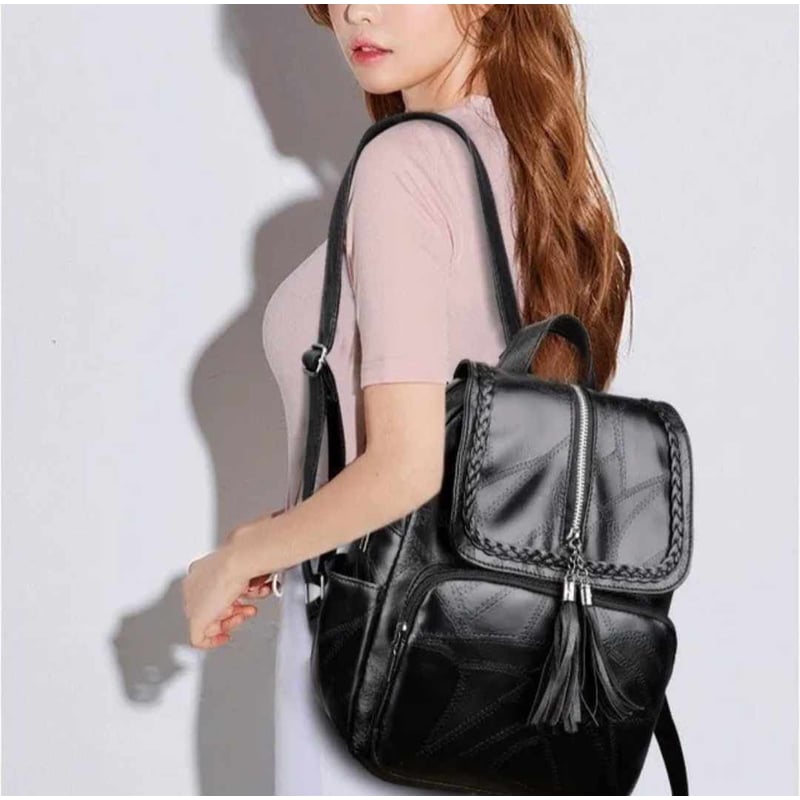 Mochila de cuerina mujer shop