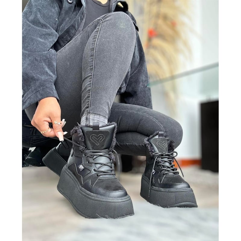 Zapatillas Chunky mujer MIRANDA 836 Negro MAGDALENA SHOES falabella