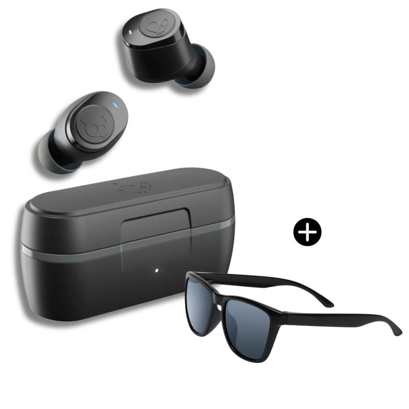 SKULL CANDY - Audifono Bluetooth Skullcandy Jib True 2 Negro + Lentes Regalo