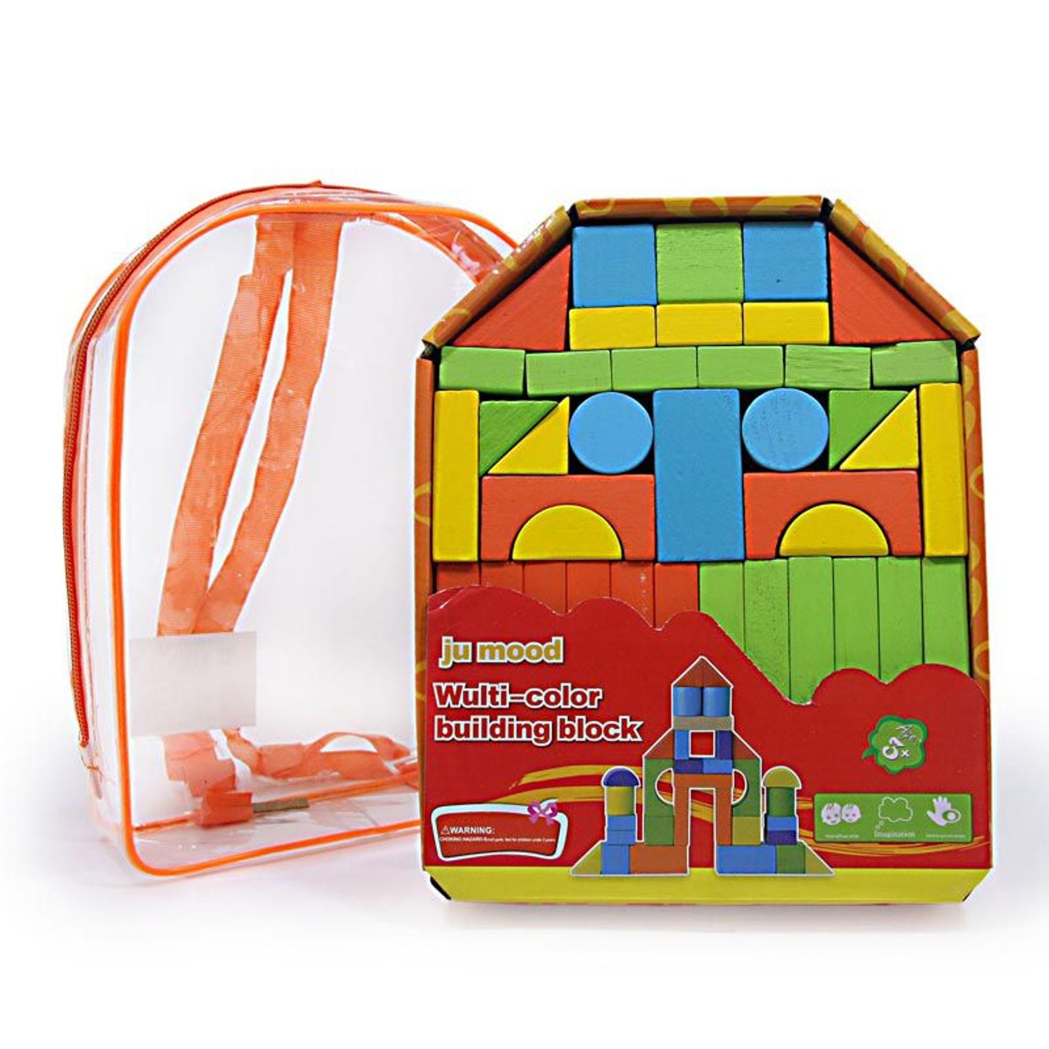 Juego Didactico Para Ninos Bloques De Madera Para Armar