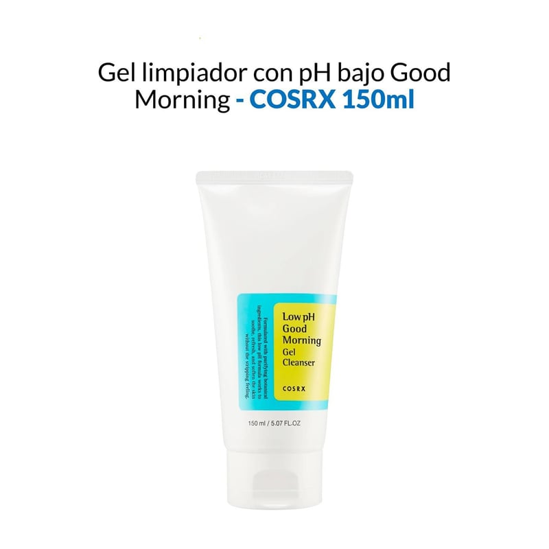 Cosrx Limpiador Gel Matutino de Bajo pH 150 ml