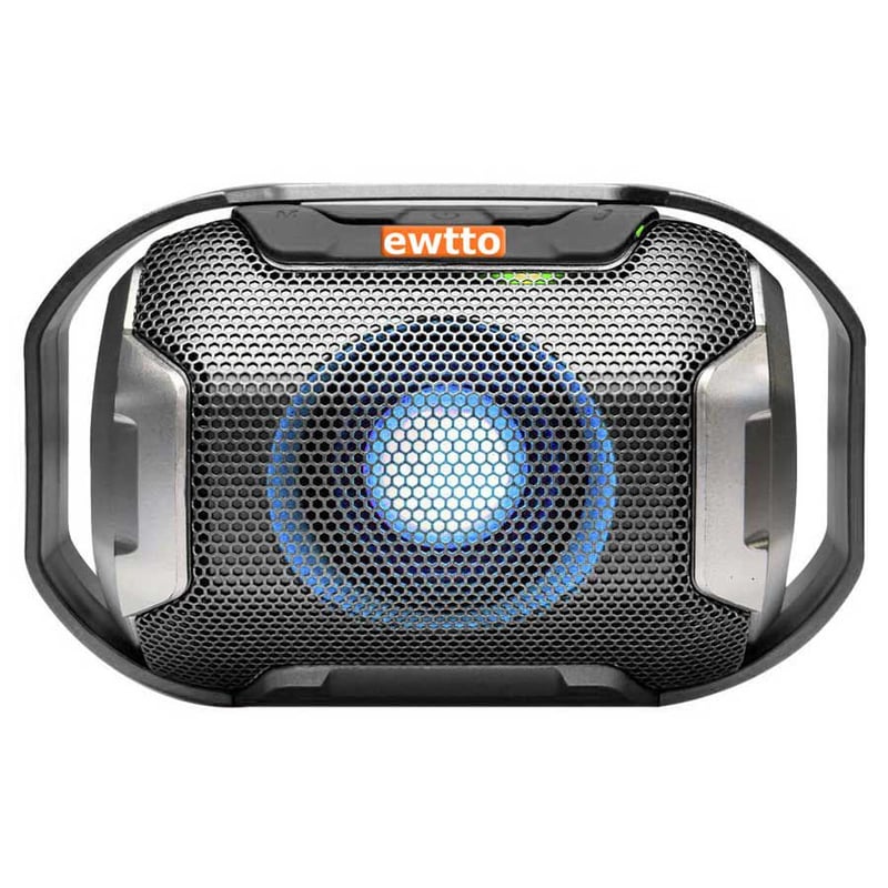 Parlante Bluetooth Ewtto 1675 X-Bass FM USB SD Recargable - Negro EWTTO ...