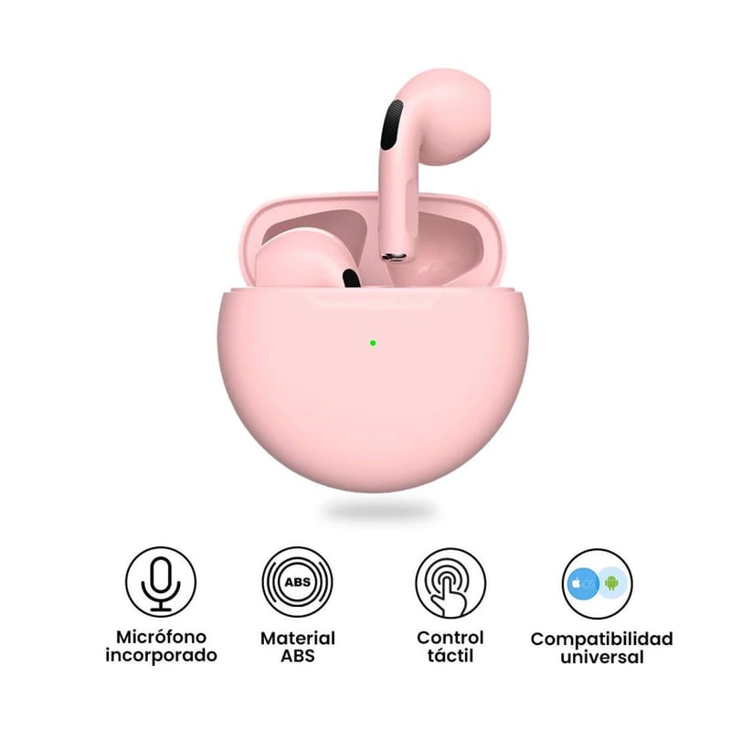 IMPORTADO - Air Inpods PRO Audifono Bluetooth Inalambrico Rosa